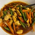 Cooksnap Arrajasmine semasa beliau membuat Paprik Ayam.