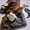 El cooksnap de graciela martinez IG @gramar09ok ☺💗 cuando hizo Panqueques de chocolate relleno de dulce de leche y crema.