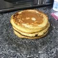 El cooksnap de Micaela Lazarte cuando hizo Wafles dulces.