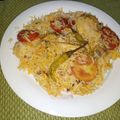 Surhaan Tahir Wafai's cooksnap of when they made Mintango chutney chicken biryani.