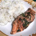 Cooksnap dari nitttnottt untuk resep Salmon Grill Honey