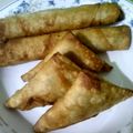 Ñôôri Màlîk's cooksnap of when they made Spring roll,samosa,Gizdodo, and Nigeria puff puff.