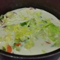 Cooksnap Nur Nadiah semasa beliau membuat Kobis masak lemak putih.