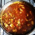 El cooksnap de Falaise cuando hizo Pechuga de pollo en salsa.
