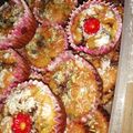 Marcsi Mné Molnár Cooksnap-ja, amikor elkészítette a(z) Zabpelyhes Diós etcsokis meggyes muffin receptet.