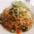 รูป Cooksnap ของ Jillderella เมื่อเขาทำ ข้าวผัดซอสโชยุกระเทียมกรอบ