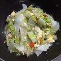 Cooksnap dari Phoebe untuk resep Orak Arik Sawi Putih 🍏🍏