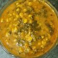 Vanika Agrawal's cooksnap of when they made Saai Bhaji / Dal palak.