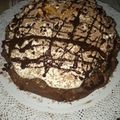 El cooksnap de Florencia Nahir cuando hizo Torta Brownie con Crema con molde de 24 cm.