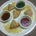 Rekha Ramchandani's cooksnap of when they made મટર સમોસા (Matar Samosa Recipe In Gujarati).