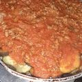 El cooksnap de Barbara Florencia cuando hizo Lasagna de berenjenas light (o no).