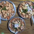 Aradhana gautam का कुकस्नैप जब उन्होंने मटर आलू चाट(matar aloo chaat recipe in Hindi) बनाया था।