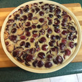 El cooksnap de Rosa cuando hizo Clafoutis de cerezas.
