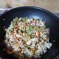 El cooksnap de nanilarocca cuando hizo Arroz con verduras y pollo saludable.