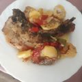 Cooksnap από nitsa στη συνταγή Πατάτες στο φούρνο με χοιρινές μπριζόλες!!!