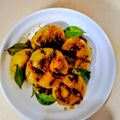 Rita Mehta ( Executive chef ) का कुकस्नैप जब उन्होंने हरे टमाटर और प्याज़ की भरवाँ सब्जी बनाया था।