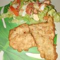 El cooksnap de Luz cuando hizo Tempura de peixe (merluza frita).