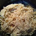 El cooksnap de Pablo Andrés Diaz Aramburo cuando hizo Espaguetis con huevos.
