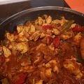 El cooksnap de Jose Estacio cuando hizo Pollo encebollado.