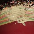 Cooksnap dari Fhelixa Kirey untuk resep Greentea Mille Crepes Chocolatos with Homemade Butter Cream