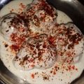  Chef Richa pathak. का कुकस्नैप जब उन्होंने दही भल्ले (dahi bhalle recipe in Hindi) बनाया था।