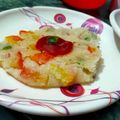 Abha Agam Singh's cooksnap of when they made Veggies Utapam.