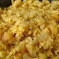 El cooksnap de Néstor cuando hizo Bacalao dorado o bacalhau a brás.