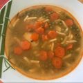 Bazsó Beatrix Cooksnap-ja, amikor elkészítette a(z) Borsóleves receptet.