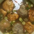 Cooksnap dari Emilia Fandira untuk resep Baso Aci Kuah Pedes Asem Gluten Free Non MSG