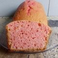 El cooksnap de Cecilia Virlee cuando hizo Bizcochuelo Volcán Rosa con Cobertura Danonino /Bolo de Morango Vulcão com creme de Danoninho.