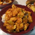 El cooksnap de Veronica Sanchez cuando hizo Pollo al Curry Tailandés (exótico y fresco).