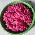 Cooksnap dari Nur Indah Sari untuk resep Petulo kuah santan a.k.a putu mayang