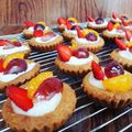 Cooksnap dari Zahrotun Ni'amah untuk resep Fruit pie(pie buah)