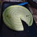 Cooksnap dari ahda amila sholiha untuk resep Bolu Pandan Kukus (#KamisManis)