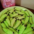 Cooksnap dari Siwi Budiani untuk resep Kukis Susu Ulat hijau