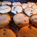 El cooksnap de Nina Amelie cuando hizo Galletitas con chips de chocolate.