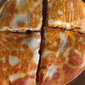Mommyluvs2cook's cooksnap of when they made Taco Bell Style Chicken Quesadillas.