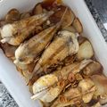 El cooksnap de Diana Yańez Saa cuando hizo Cola de rape al horno con pimentón.