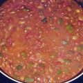 Amber Raquel's cooksnap of when they made Mexican Casserole with ground beef in slow cooker.
