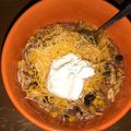 Dan Fletcher's cooksnap of when they made Chicken Taco Soup.