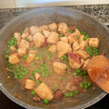 El cooksnap de michelle rinze cuando hizo Tiras de pollo con guisantes y bacon.