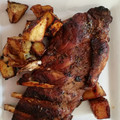 El cooksnap de Cris Cris cuando hizo Costillas de cerdo asadas con miel.