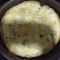 El cooksnap de Cristina Mediero corndjo cuando hizo Quiché de puerros con queso Provolone al orégano.