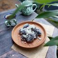 Cooksnap dari Novitaa Sari untuk resep KLEPON UBI Ungu dengan biang
