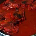 El cooksnap de Monserrat de la Torre cuando hizo Pollo Pibil delicioso con achiote.