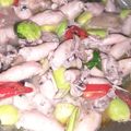 Cooksnap dari Dwi Susanti untuk resep Cumi Asin Pete Cabe Ijo