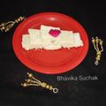 Bhavika Suchak 's cooksnap of when they made ટોપરા ના છીણ નો માંડવી પાક (Topra Chhin Mandvi Paak Recipe In Gujarati).