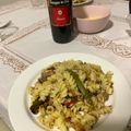 El cooksnap de Alexandra Viera cuando hizo Fideos con verduras salteadas y pollo.