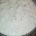 El cooksnap de Cau cuando hizo Tzatziki, Aderezo Mediterráneo de Yogur.