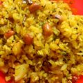 Priya's cooksnap of when they made Poha.